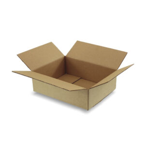Коробка картонная 250*250*100 мм без ручек, короб из гофрокартона Т22