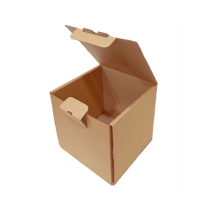 Самосборная картонная коробка 100*100*60 мм FEFCO 0427, короб из микрогофрокартона Т11