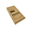 Самосборная картонная коробка 185*95*20 мм FEFCO 0427, короб из микрогофрокартона Т12 (с печатью "Защитное стекло")