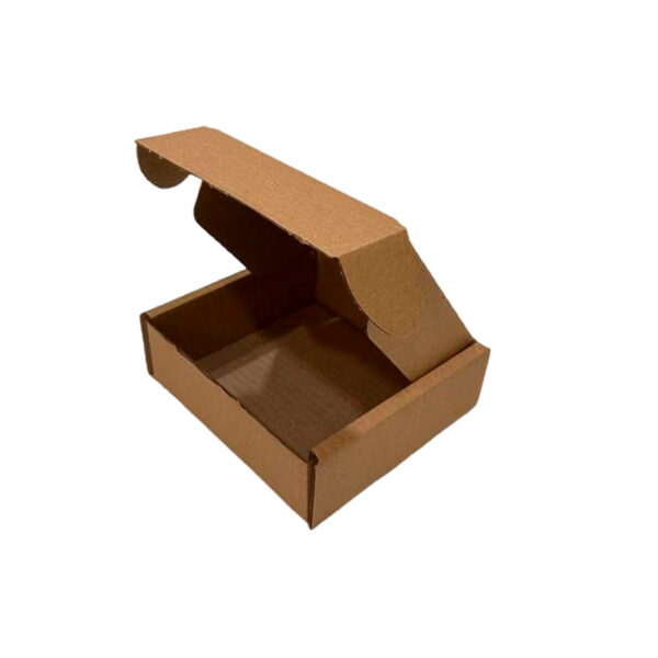 Самосборная картонная коробка 150*150*50 мм, короб из гофрокартона Т22