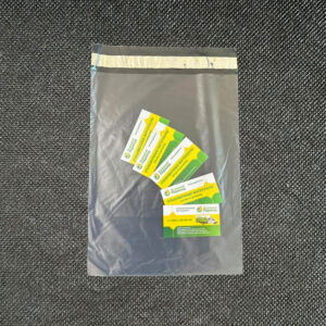 Курьерский пакет прозрачный 300*400+40мм без кармана, толщина 50 мкм (100 штук в упаковке)