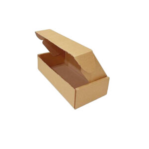 Самосборная картонная коробка 185*85*45 мм FEFCO 0427, короб из микрогофрокартона Т12