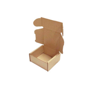 Самосборная картонная коробка 60*60*30 мм FEFCO 0470, короб из микрогофрокартона Т12